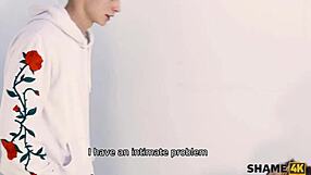 Shame4k doctor didn't know the guy wanted more than an examination