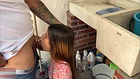 Stepsister Wants Me To Fuck Her While She Washes Clothes