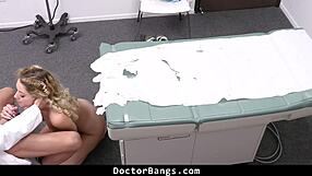 I, the doctor, am performing an intimate study on my hot patient, but it's doctorbangs