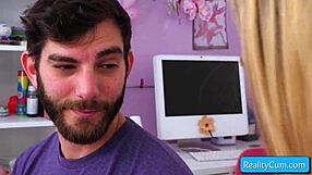 Natalie Knight feels amazing during juicy fingering and blowjob