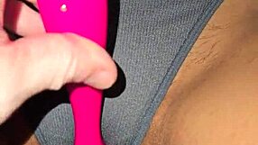 Gray Panties Hide Latina Milf's Sexy Pussy