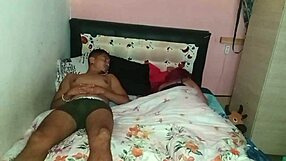 Latina Teen Shares Bed With Step Brother For Big Cock Riding