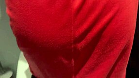 Bold extreme sex with paid girl in public restroom