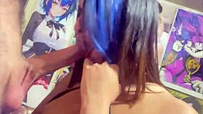 chica universitaria mamando verga follada por la boca colombiana