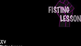 Fisting lesson 27 syren de mer double anal fisting big gapes wrecked ass buttrose real orgasm fl027