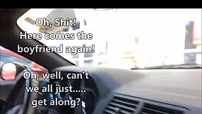 Busted boyfriend catches me recording girlfriend