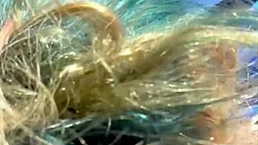 Cheating blonde whore sucks cock and takes facial in public during daytime