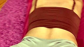 oh no, i accidentally fucked my step sis while helping with stretching!