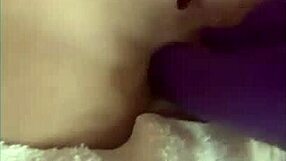 Does this hot Mexican girl love inserting her dildo in her ass?