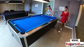 Polly handles big balls perfectly