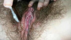 hairy closeup features wet details