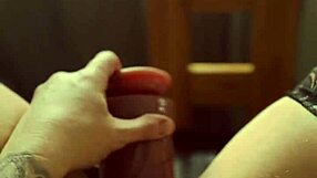 Check out this dirty talking milf flashing her wet pussy through the window