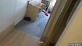 Innocent French Babysitter Fucked Hard For Making A Mess And She Loves It