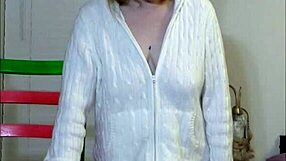 beauty vs fuck machine trailer with big natural tits and orgasm