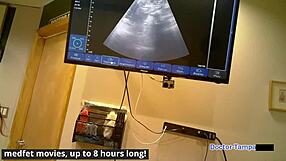 Nurse Nova Maverick Teases Patient with Ultrasound