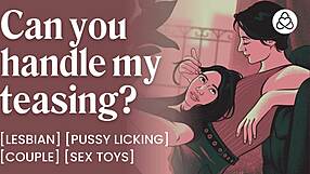 Tying Up Girlfriend For Vibrator Teasing In Lesbian BDSM Roleplay