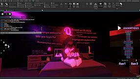 this white roblox girl is getting blacked by massive bbc