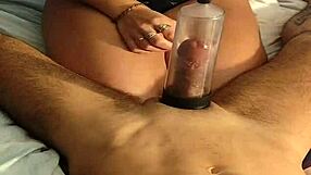 she gives an amazing handjob in the bedroom