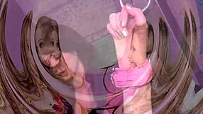 Cosplay lesbian quickie with costumes and licking