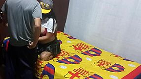 found stepmother recording erotic video in my apartment then asked for help to complete homemade porn