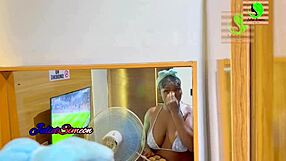 slowly cumming on my pussy, watching the juice drip out and cream build up