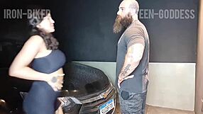 We couldn't handle the excitement and had sex in the garage