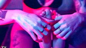 Tiny foot worship and tickling domination!