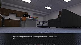 Play the first ravenous gluttons game with shaved pussy action