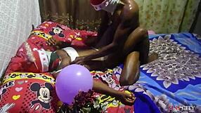 Pussy As Christmas Gift: Surprising Ex Boyfriend With Hard Fuck