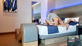 Intense cuckold action unfolds as the husband fucks his wife in front of him. Please fuck my wife.