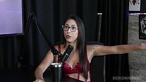 Compilation of Luciana Picchi in Bora Cast with Bruna, Carlos, and Matheus Caetano - Part 3 on Sheer Red