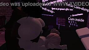 In Roblox, the prostitute engages in passionate fucking with a big cock.