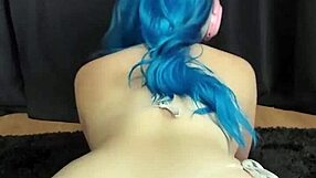 i riding you reverse cowgirl until i cum all over your cock pawg gamer girl rides a big dildo