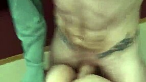 Big bbw milf takes fat uncut cock cumshot on ass