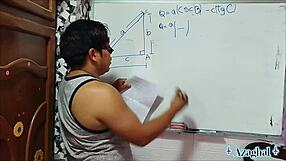 Teacher's Sexual Math Lesson With Tangent And Cotangent