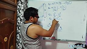 Teacher's Sexual Math Lesson With Tangent And Cotangent