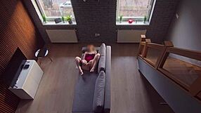 Roommate Catches Me Masturbating And I Continue As He Watches!