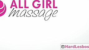 lovely brunette teen massages back and takes off clothes