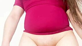 Latina stepmother rides stepson with shaved pussy.