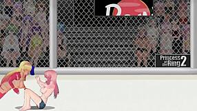 Princess Vivian Battles Paris In Intense Ring Catfight