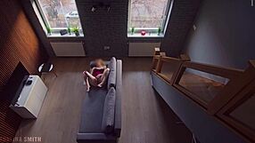 Roommate Catches Me Masturbating And I Continue As He Watches!