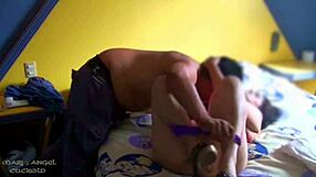 My ex-boyfriend and I in front of the cuckold