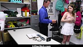 the perverted guard offers her to go free with the lipstick if she is willing to cooperate - lifterhub