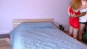 Hotwife Home Alone Receives Secret Creampie From Lover.