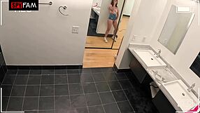 Ellie Nova Craves Buff Stepdad's Monster Cock for Horny Sex!