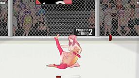 Princess Vivian Battles Paris In Intense Ring Catfight