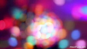 Big boobed Alison Tyler masturbates nude!