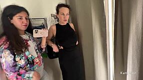 Two Horny Bitches In The Public Locker Room?