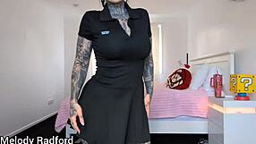 big tits fit milf feels amazing in try on haul