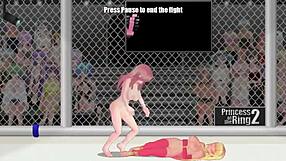 Princess Vivian Battles Paris In Intense Ring Catfight